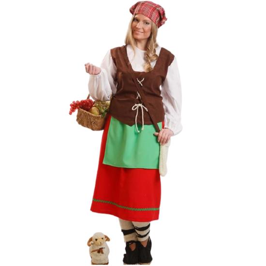 Disfraz Pastora Navideña para adulta Disfraz Pastora Navideña para adulta