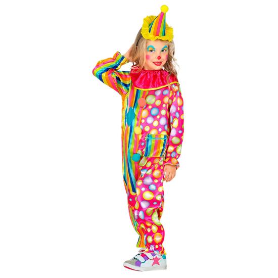 Disfraz Payasa Colores niña Disfraz Payasa Colores niña