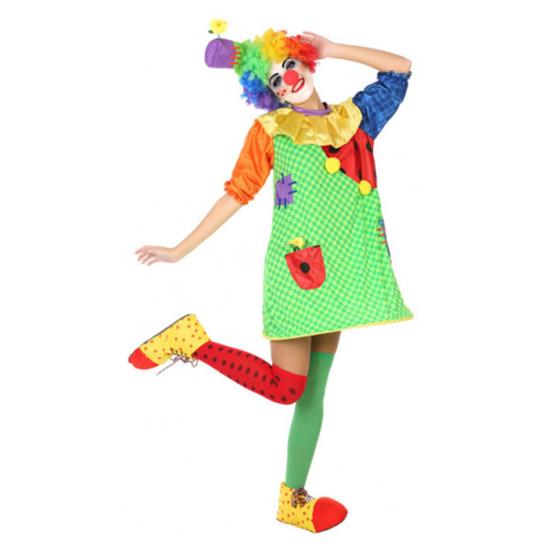 Disfraz Payasa Graciosa adulta Disfraz Payasa Graciosa adulta