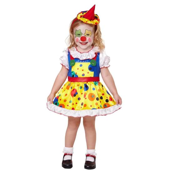 Disfraz Payasita Happy para niña Disfraz Payasita Happy para niña