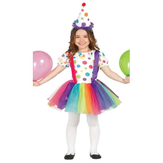 Disfraz Payasita Sol para niña Disfraz Payasita Sol para niña