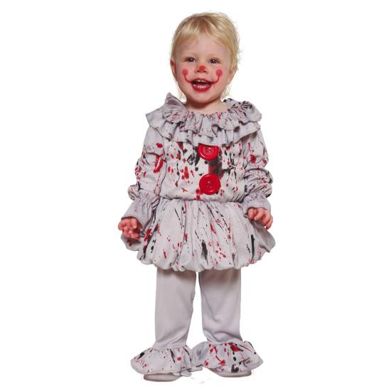 Disfraz Payaso Asesino Bebé Disfraz Payaso Asesino Bebé