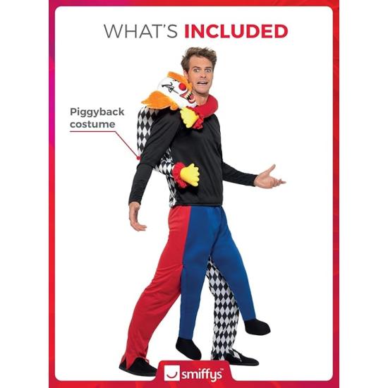 Disfraz payaso secuestro a caballito, Disfraz payaso secuestro a caballito,