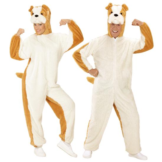 Disfraz Perro Bulldog de Peluche  adultos Disfraz Perro Bulldog de Peluche  adultos