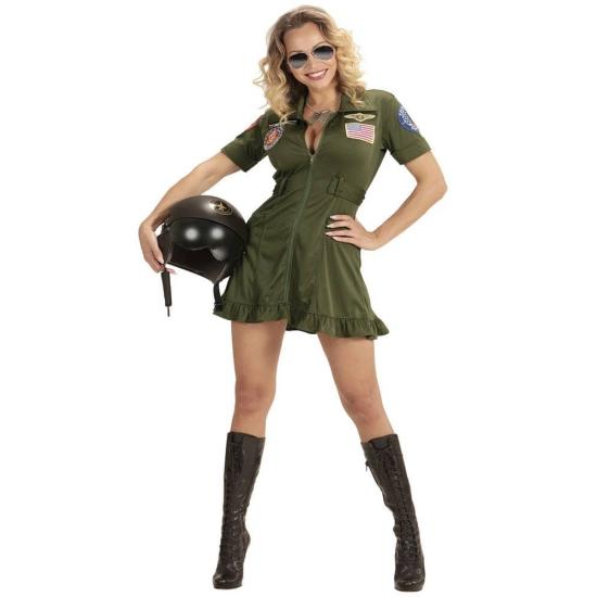 Disfraz de Piloto de Combate Top Gun Sexy para Mujer Disfraz de Piloto de Combate Top Gun Sexy para Mujer