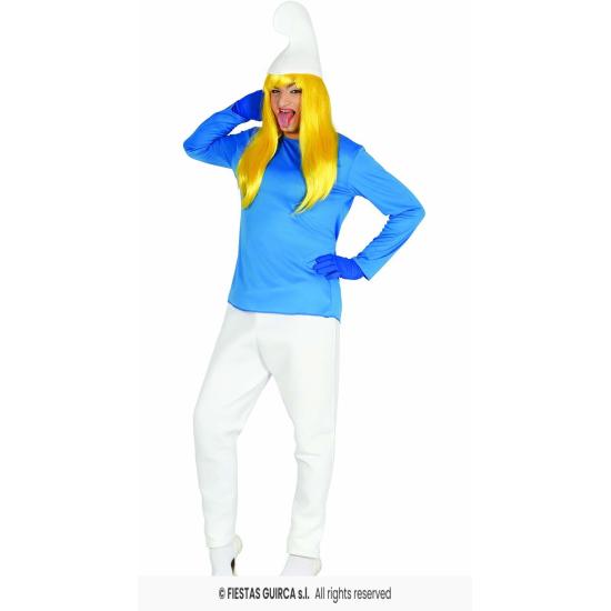 Disfraz Pitufo Enaníto Azul adulto