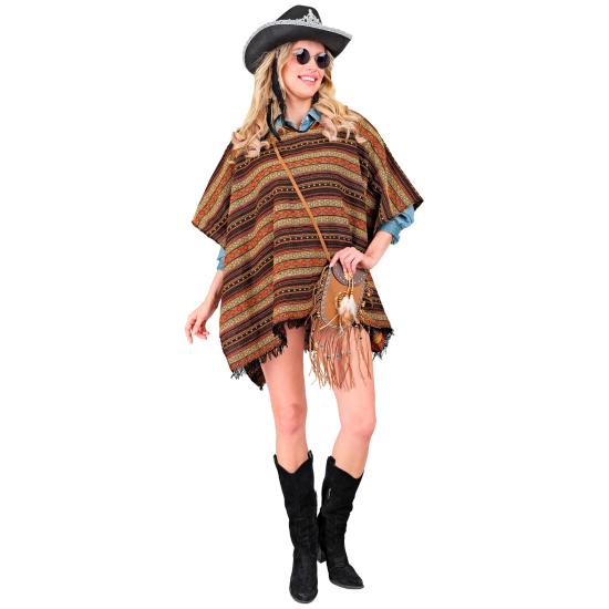Disfraz Poncho Reversible 100x75 cm Disfraz Poncho Reversible 100x75 cm