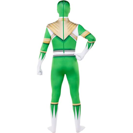 Disfraz Power Ranger verde segunda piel Disfraz Power Ranger verde segunda piel
