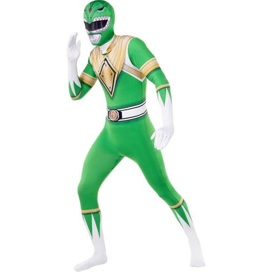 Disfraz Power Ranger verde segunda piel Disfraz Power Ranger verde segunda piel