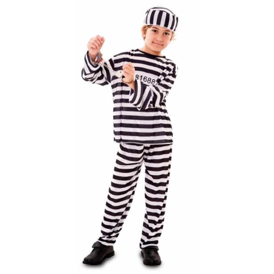 Disfraz Preso Carcel infantil Disfraz Preso Carcel infantil