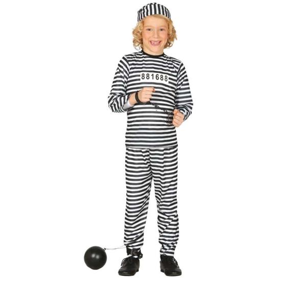 Disfraz Preso talla Infantil Disfraz Preso talla Infantil