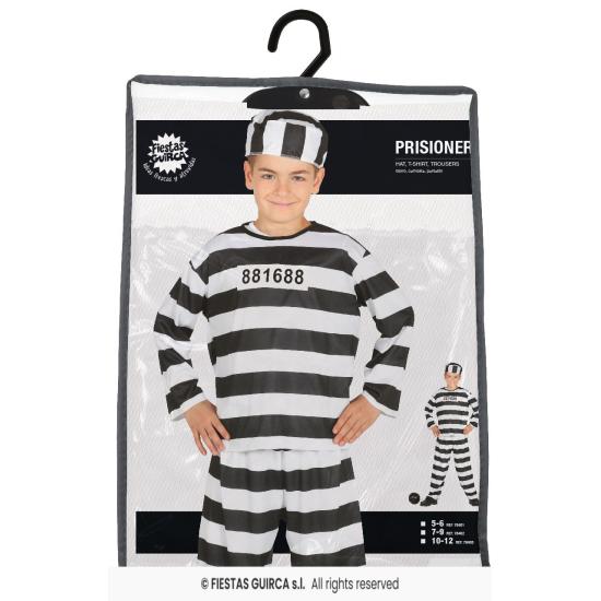 Disfraz Preso talla Infantil Disfraz Preso talla Infantil