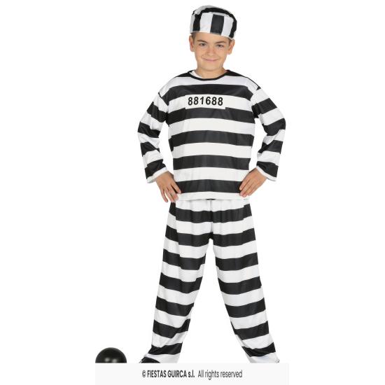 Disfraz Preso talla Infantil Disfraz Preso talla Infantil