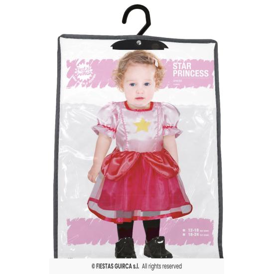 Disfraz Princesa Rosa Bebé - Disfraz Princesa Estrella Niña Disfraz Princesa Rosa Bebé - Disfraz Princesa Estrella Niña
