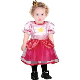 Disfraz Princesa Rosa Bebé - Disfraz Princesa Estrella Niña