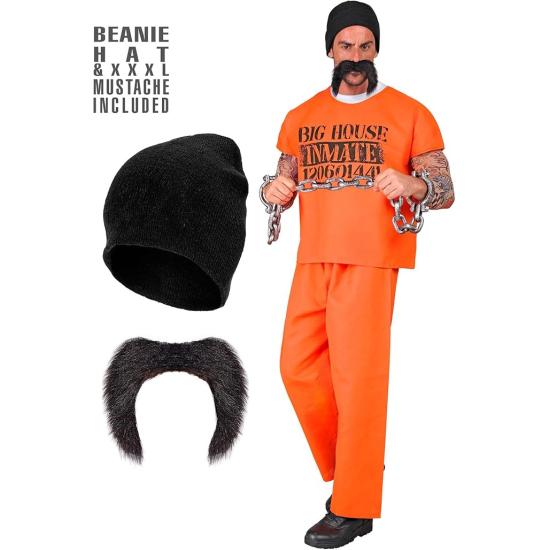 Disfraz Prisionero Corredor con accesortios para adultos Disfraz Prisionero Corredor con accesortios para adultos