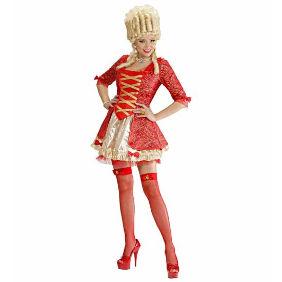 Disfraz Reina Barroca Roja adulta Disfraz Reina Barroca Roja adulta