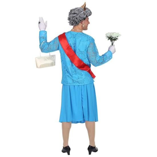 Disfraz Reina Isabel de Inglaterra adulto . Disfraz Reina Isabel de Inglaterra adulto .