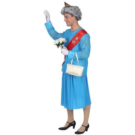 Disfraz Reina Isabel de Inglaterra adulto . Disfraz Reina Isabel de Inglaterra adulto .