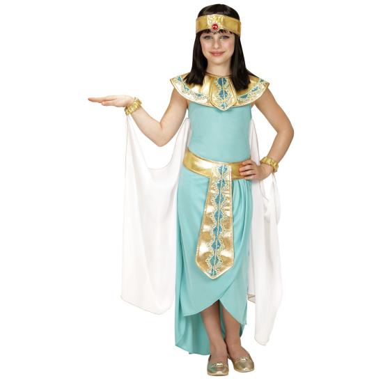 Disfraz Reina Egipcia del Nilo azul talla infantil Disfraz Reina Egipcia del Nilo azul talla infantil