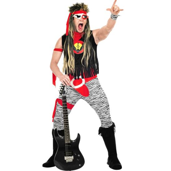 Disfraz Rock Star para adultos Disfraz Rock Star para adultos