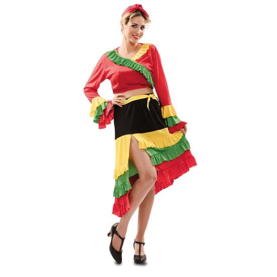 Disfraz Rumbera Salsa adulta Disfraz Rumbera Salsa adulta