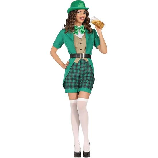 Disfraz Sexy Señorita San Patricio Vestido para Mujer Disfraz Sexy Señorita San Patricio Vestido para Mujer