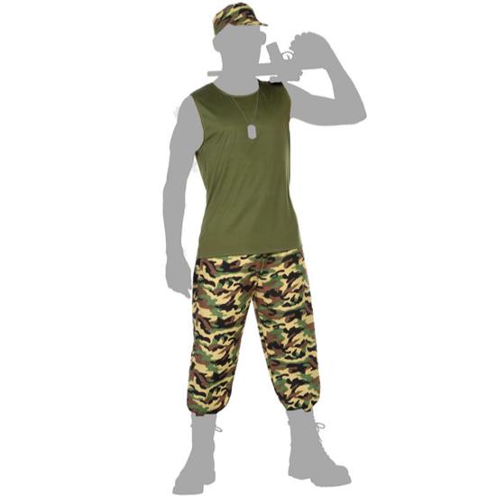 Disfraz Soldado Rudo para adultos Disfraz Soldado Rudo para adultos