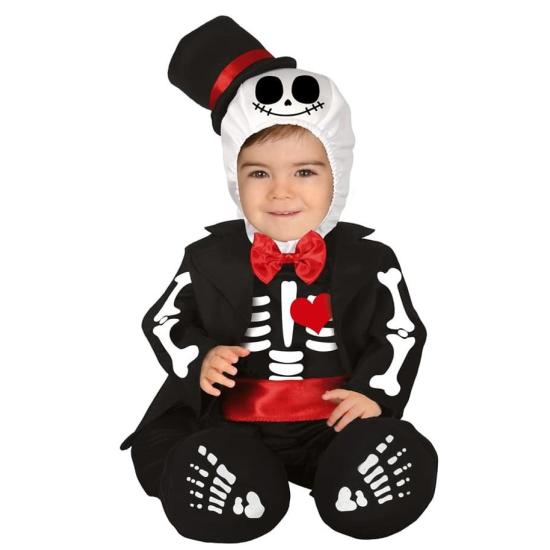 Disfraz Sr Esqueleto para Bebé Disfraz Sr Esqueleto para Bebé