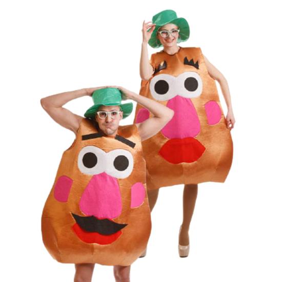 Disfraz Sr Patata  2 en 1 talla única Disfraz Sr Patata  2 en 1 talla única