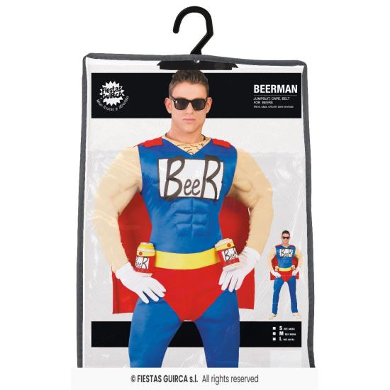 Disfraz Super Cervecero Man Disfraz Super Cervecero Man