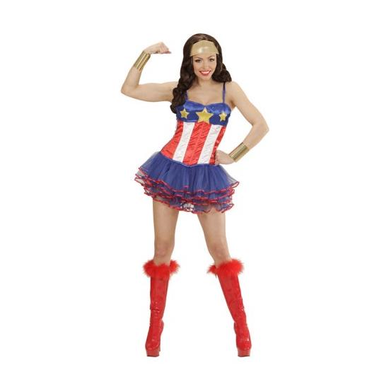 Disfraz Superheroína Capitán América super Sexy Disfraz Superheroína Capitán América super Sexy