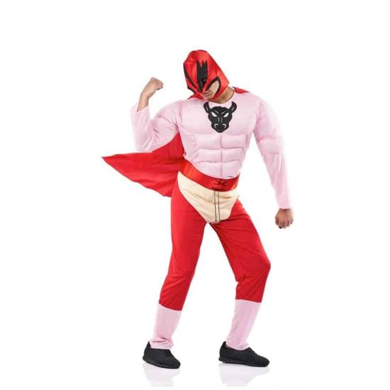 Disfraz Superhéroe Capitán Spanish para Adulto talla 52 Disfraz Superhéroe Capitán Spanish para Adulto talla 52