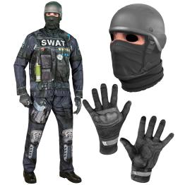 Disfraz SWAT Adulto – Fast Costume (traje completo)