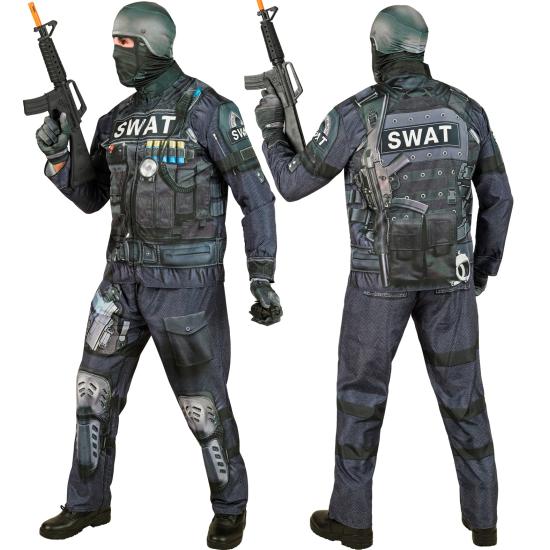Disfraz SWAT Adulto – Fast Costume (traje completo) Disfraz SWAT Adulto – Fast Costume (traje completo)