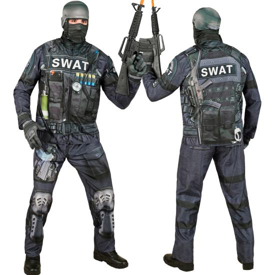 Disfraz SWAT Adulto – Fast Costume (traje completo) Disfraz SWAT Adulto – Fast Costume (traje completo)