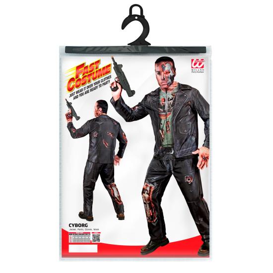Disfraz Terminator Cyborg para Adulto – Fast Costume Disfraz Terminator Cyborg para Adulto – Fast Costume