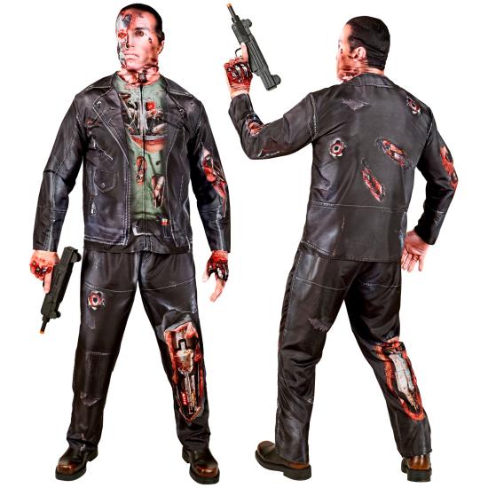Disfraz Terminator Cyborg para Adulto – Fast Costume Disfraz Terminator Cyborg para Adulto – Fast Costume