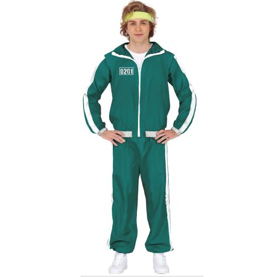 Disfraz Juego del Calamar Jugador para hombre Disfraz Juego del Calamar Jugador para hombre