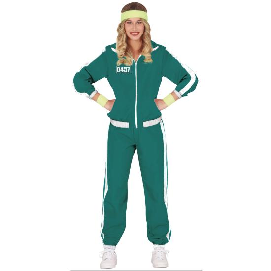 Disfraz Juego del Calamar Jugador para Mujer Disfraz Juego del Calamar Jugador para Mujer