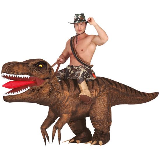 Disfraz T-REX Hinchable talla única adulto Disfraz T-REX Hinchable talla única adulto