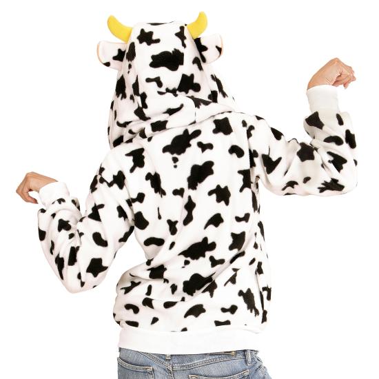 Disfraz Vaca, Sudadera con Capucha Unisex Disfraz Vaca, Sudadera con Capucha Unisex