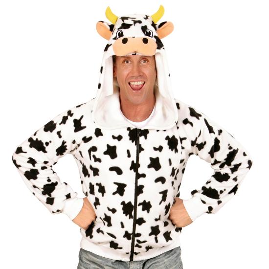 Disfraz Vaca, Sudadera con Capucha Unisex Disfraz Vaca, Sudadera con Capucha Unisex