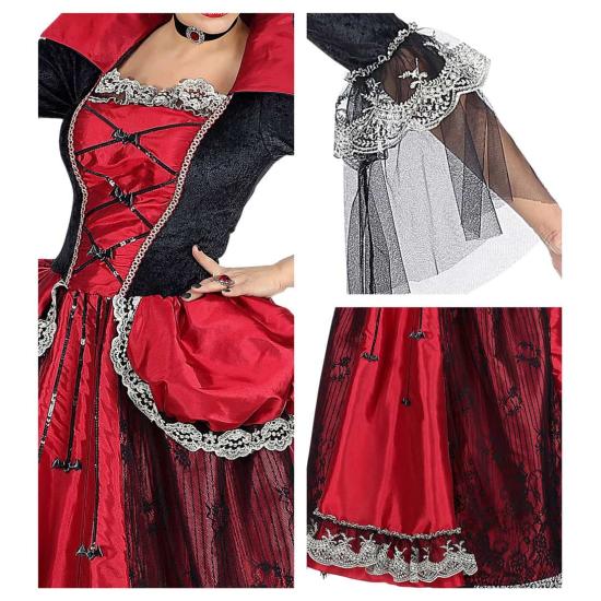 Disfraz Vampiresa Castillo para Mujer Disfraz Vampiresa Castillo para Mujer