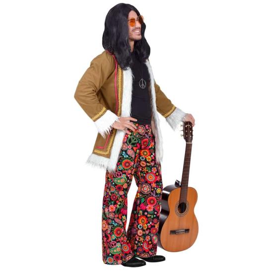 Disfraz Woodstock Hippie talla Adulto Disfraz Woodstock Hippie talla Adulto