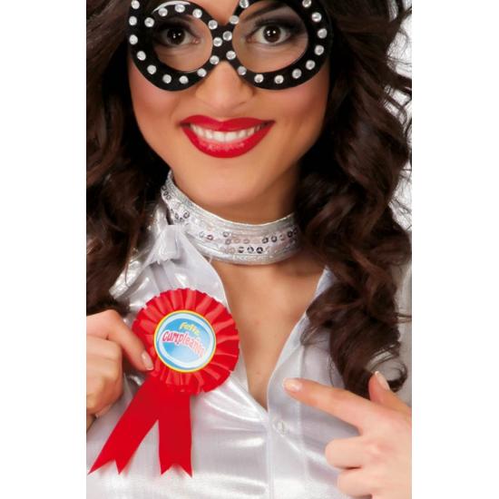 Escarpela Feliz cumpleaños 8 cms Escarpela Feliz cumpleaños 8 cms