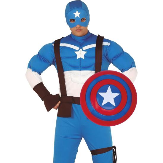 Escudo Capitán América 45 cm – Escudo Estrella Rojo y Azul Escudo Capitán América 45 cm – Escudo Estrella Rojo y Azul