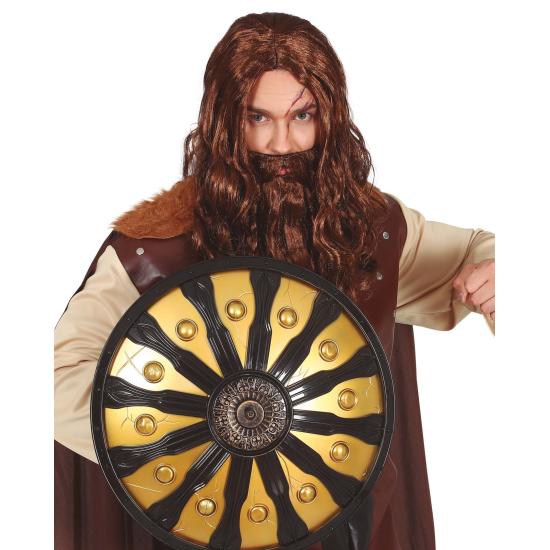 Escudo Espartano 45 cm - Accesorio de Guerreros Griegos y Vikingos para Disfraces Escudo Espartano 45 cm - Accesorio de Guerreros Griegos y Vikingos para Disfraces