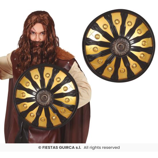 Escudo Espartano 45 cm - Accesorio de Guerreros Griegos y Vikingos para Disfraces Escudo Espartano 45 cm - Accesorio de Guerreros Griegos y Vikingos para Disfraces