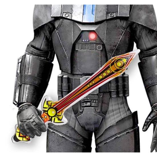 Espada Galáctica Hinchable Roja de 70 cms Espada Galáctica Hinchable Roja de 70 cms